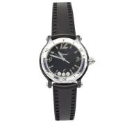 Pre-owned Stainless Steel watches Chopard Pre-owned , Black , Dames