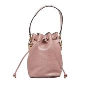 Pre-owned Leather handbags Fendi Vintage , Pink , Dames