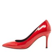 Pre-owned Leather heels Giuseppe Zanotti Pre-owned , Red , Dames