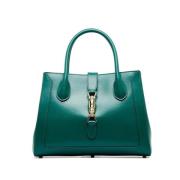 Pre-owned Leather gucci-bags Gucci Vintage , Green , Dames