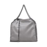 Grijze Tas met Zijden Voering en Kettingriem Stella McCartney , Gray ,...