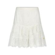 Witte Gerimpelde Florence Rok Fabienne Chapot , White , Dames