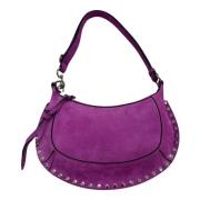 Paarse Baguette Schoudertas met Studs Isabel Marant Étoile , Purple , ...