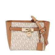 Pre-owned Coated canvas shoulder-bags Michael Kors Pre-owned , White ,...