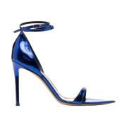 Blauwe spiegel effect puntige neus sandalen Alexandre Vauthier , Blue ...