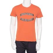 Pre-owned Cotton tops Armani Pre-owned , Orange , Dames