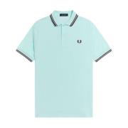 Slim Fit Twin Tipped Polo met eigentijdse stijl Fred Perry , Blue , He...