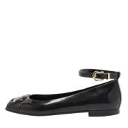 Pre-owned Fabric flats Fendi Vintage , Black , Dames