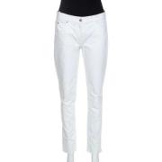 Pre-owned Denim jeans Michael Kors Pre-owned , White , Dames
