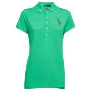 Pre-owned Cotton tops Ralph Lauren Pre-owned , Green , Dames