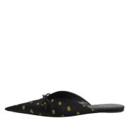 Pre-owned Satin flats Balenciaga Vintage , Black , Dames