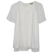 Pre-owned Fabric tops Burberry Vintage , White , Dames