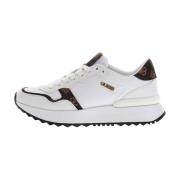 Witte Casual Sneakers oor Dames Guess , White , Dames