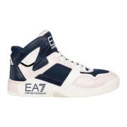 Multicolor Hoge Sneakers Emporio Armani EA7 , Multicolor , Dames