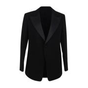 Stijlvolle Blazer Jas Salvatore Ferragamo , Black , Heren