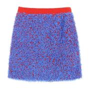 Confetti Tweed Mini Rok Tory Burch , Multicolor , Dames