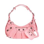 Le cagole kleine schoudertas Balenciaga , Pink , Dames