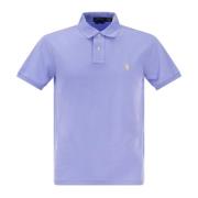 Klassieke Pique Polo Shirt Ralph Lauren , Blue , Heren