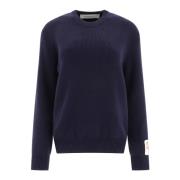 Dany Lettering Sweater Golden Goose , Blue , Dames