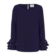 Blouses IVI , Blue , Dames