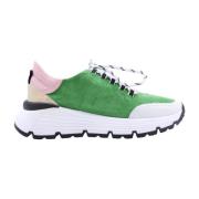 Stijlvolle Unhao Sneakers Brù Milano , Green , Dames