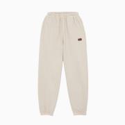 Fleece Sweatpants met Carbon-Finish Sotf , White , Heren