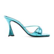 High Heel Sandals D'Accori , Blue , Dames