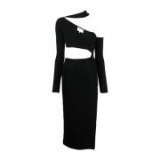 Midi Dresses Lama Jouni , Black , Dames