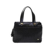 Pre-owned Leather handbags Bally Pre-owned , Black , Dames