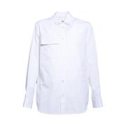 Witte Overhemden voor Heren Jil Sander , White , Heren