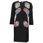 Pre-owned Polyester dresses Stella McCartney Pre-owned , Black , Dames