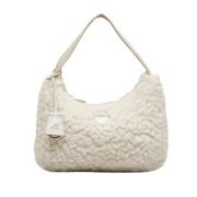 Pre-owned Canvas handbags Prada Vintage , White , Dames