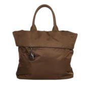 Pre-owned Canvas prada-bags Prada Vintage , Brown , Dames