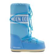 Hoge Iconische Nylonlaarzen - Alaskan Blue Moon Boot , Blue , Dames