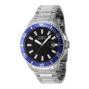 Pro Diver Quartz Horloge - Zwarte Wijzerplaat Invicta Watches , Gray ,...