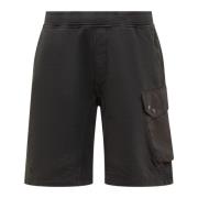 Casual Shorts Ten C , Black , Heren