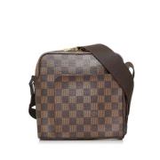 Pre-owned Leather louis-vuitton-bags Louis Vuitton Vintage , Brown , D...