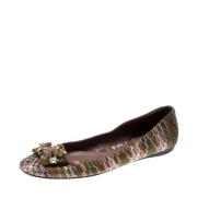 Pre-owned Fabric flats Missoni Pre-owned , Multicolor , Dames