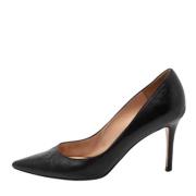 Pre-owned Leather heels Gianvito Rossi Pre-owned , Black , Dames