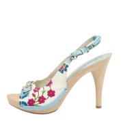 Pre-owned Canvas sandals Dior Vintage , Multicolor , Dames