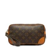 Pre-owned Leather louis-vuitton-bags Louis Vuitton Vintage , Brown , D...