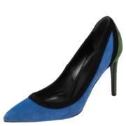 Pre-owned Suede heels Gucci Vintage , Multicolor , Dames