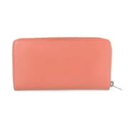 Pre-owned Leather wallets Balenciaga Vintage , Pink , Dames