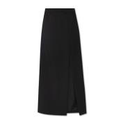 Wollen rok Balenciaga , Black , Dames