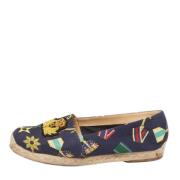 Pre-owned Canvas flats Christian Louboutin Pre-owned , Multicolor , Da...