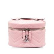 Pre-owned Leather handbags Gucci Vintage , Pink , Dames