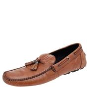 Pre-owned Leather flats Givenchy Pre-owned , Brown , Dames