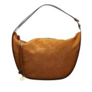 Pre-owned Suede shoulder-bags Stella McCartney Pre-owned , Brown , Dam...