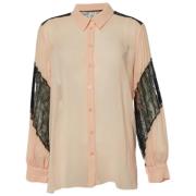 Pre-owned Lace tops Moschino Pre-Owned , Pink , Dames
