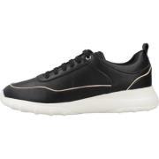 Stijlvolle Dames Casual Sneakers Geox , Black , Dames